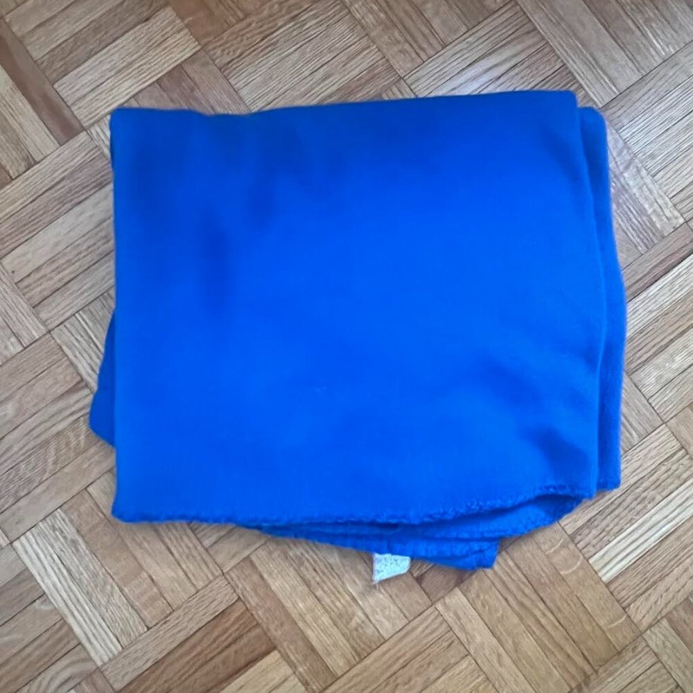 Blue Fleece Blanket